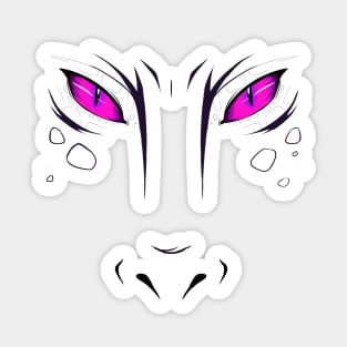 Dragon Eyes Tee Sticker